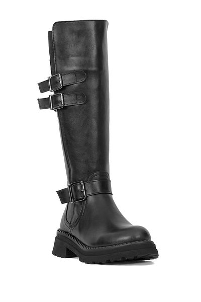 MİSS PARK MODA Miss Park Moda PM08 K575 - Дамски черни класически ботуши