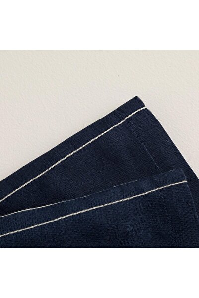 Chakra Punny Peçete 45x45 cm Marin Mavi