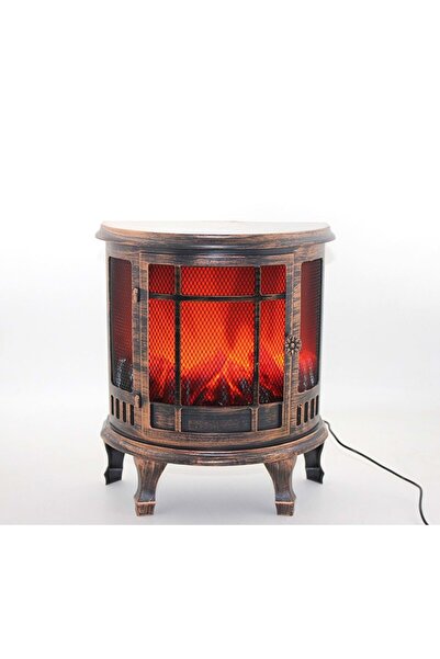 BENİMOLMALI Dekoratif Gerçek Alev Görünümlü Işıklı Şömine Ateşi Pil ve usb Ça...