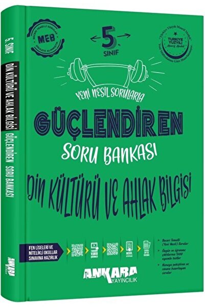3D Yayınları ANKARA 5.SINIF DİN KÜLTÜRÜ BİLGİSİ GÜÇLENDİREN SORU BANKASI