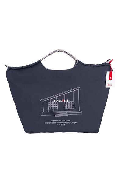 Espressolab 10. Year Custom Limited Edition Antresite Shopper Bag - Foldable, Waterproof, Practical Design
