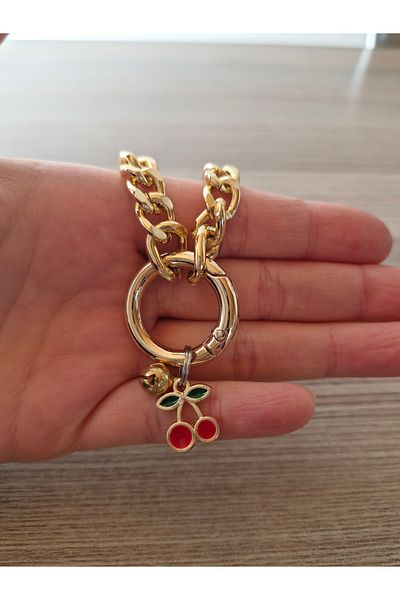 ZOBS Cat Collar Charm Chain with Bell for Kittens and Big Cats