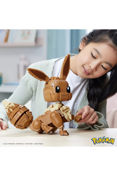 mattel Jumbo Eevee - Pokemon Mega Build