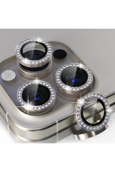 WANNA PROTECT Apple Iphone 16 Pro & Iphone 16 Pro Max Kamera Koruma Lens Koru...