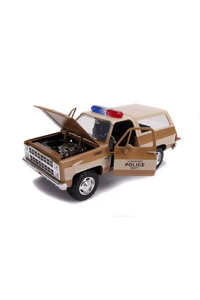 Simba 1980 Chevy Police K5 Metal Model 1 To 24 Scale
