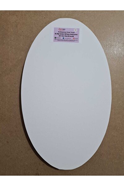 sanatofis Profesyonel Oval Tuval 60 x 80 cm