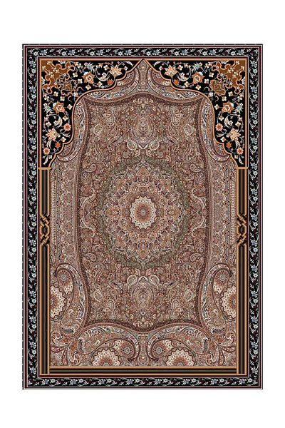 Carmine Carpet Ψηφιακή τυπωμένη αντιολισθητική βάση προσευχής
