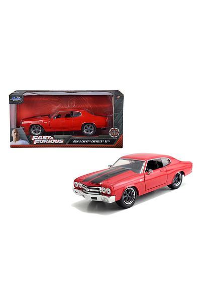 Simba Fast And Furious 1970 Chevy Chevelle Diecast Model Car 1 To 24 Scale