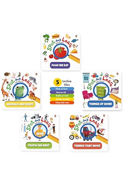 Penguin Random House اكتشف وتعلم بالصور 5 كتب صندوق البيتزا