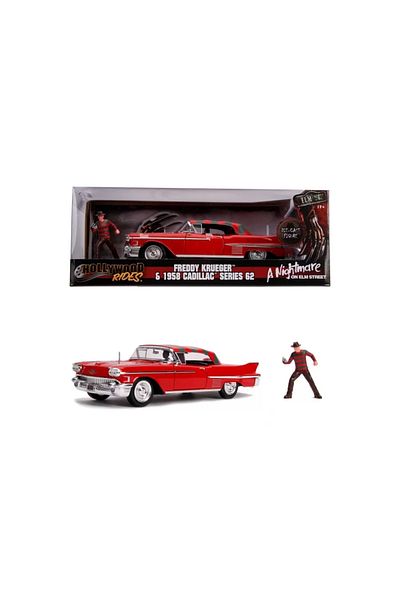 Jada Marka: Freddy Krueger 1958 Cadillac Series 1:24 - 253255004 Kategori: Kumandalı Araçlar