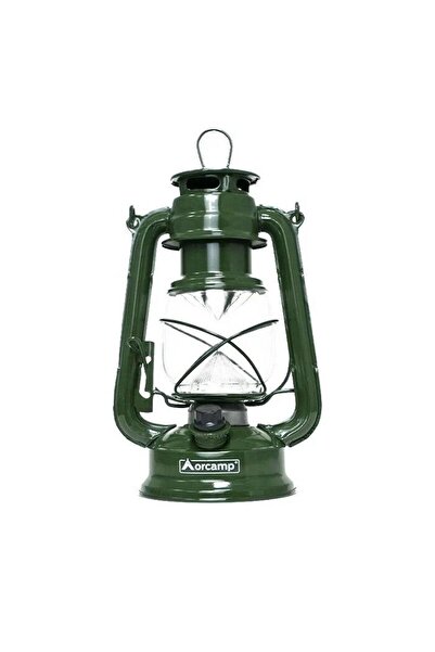 Orcamp Yeşil Pilli Retro Led Fener OUT-4210