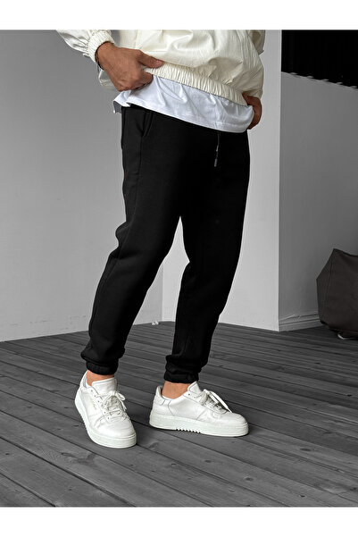 BYBASICMAN Черен еластичен спортен екип YP-4002