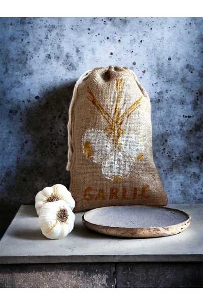 En Güzel Hediye Sensin Sarımsaklı El Yapımı Çuval,Doğal Ekmek Çantası,Tekrar ...