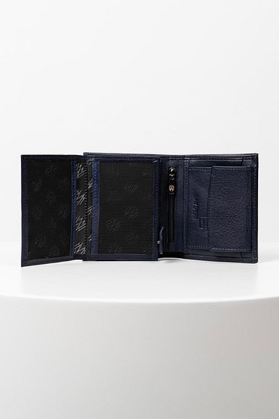 BAYDERİ Luna Genuine Leather Rfid Protected Gentle Men's Wallet with Convenient Coin Tank