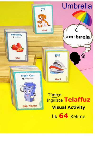 Schmülzer İngilizce Telaffuz -hayvanlar-meyveler-taşıtlar-nesneler Visual Car...