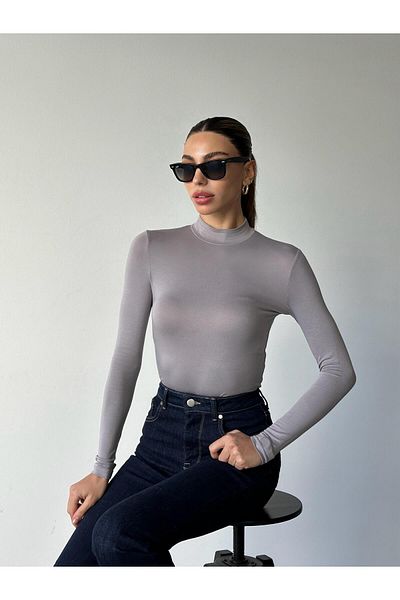 mydukkan.co Smoked Fisherman's Blouse - Stand Collar