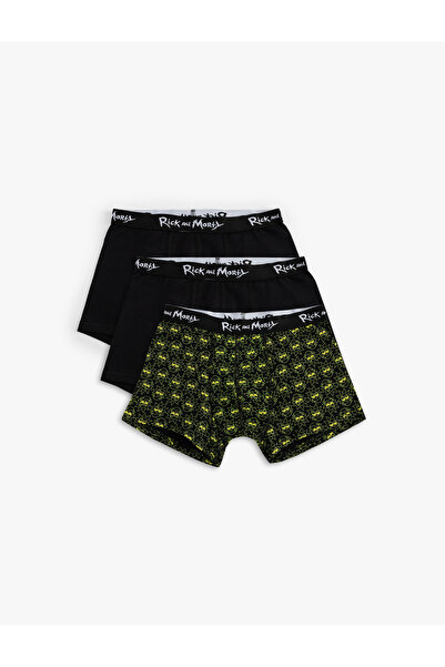 Koton 3'lü Boxer Seti Baskı Detaylı Çok Renkli