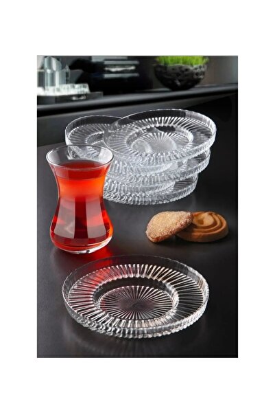 BAYRA Sadece Riva 6 Lı Çay Tabağı Elysia Çay Bardağı Ile Uyumlu Bardak Yok