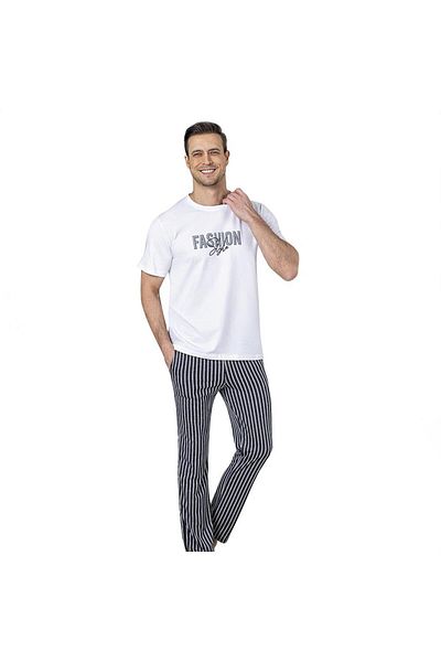 Alperi 18016 Ανδρικό καλοκαιρινό κοντό κοστούμι πιτζάμα