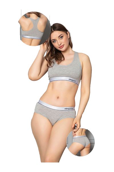 Elegant Yg-23002 Γυναικείο Σετ Bustier-hipster