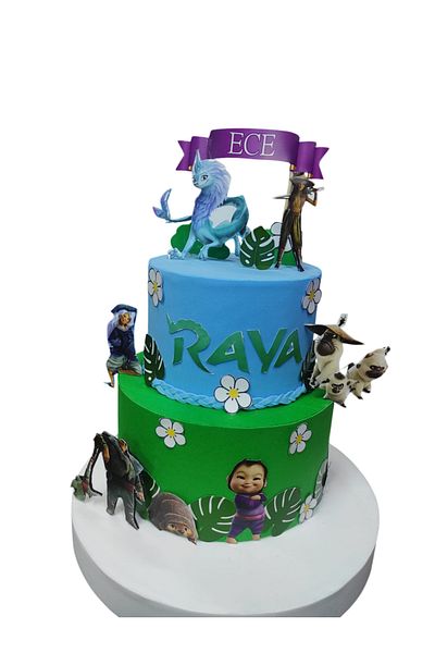 bizdenpastacılık Birthday Ornament Decorated Raya Model Cake