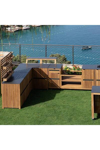 Chakra Milano Bar Masası Natural