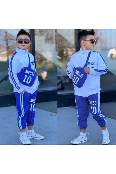 Calisa Set de trening Messi pentru băieți Set și geantă sport
