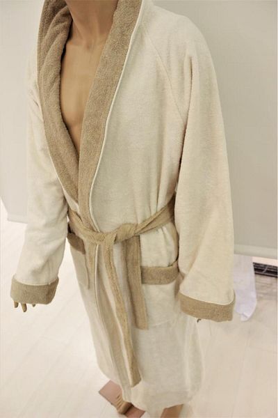Ender Home Μπουρνούζι Cottonverse Şalyaka Contrast – 100% βαμβάκι, L/xl