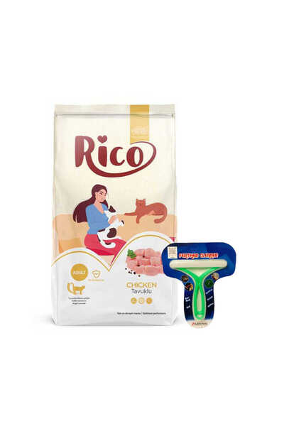 Rico TAVUKLU KEDİ MAMASI 2 kg