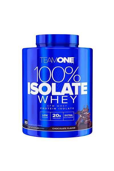 TEAM-ONE Team One Life 100% Isolate Whey, Chocolate, 2 Kg