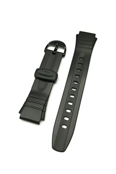 Casio F-200W Orijinal Siyah Silikon Saat Kayışı