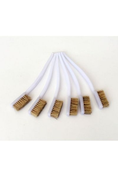 evimdeyokyok Multi-Purpose Detail Cleaning Brush White Handle
