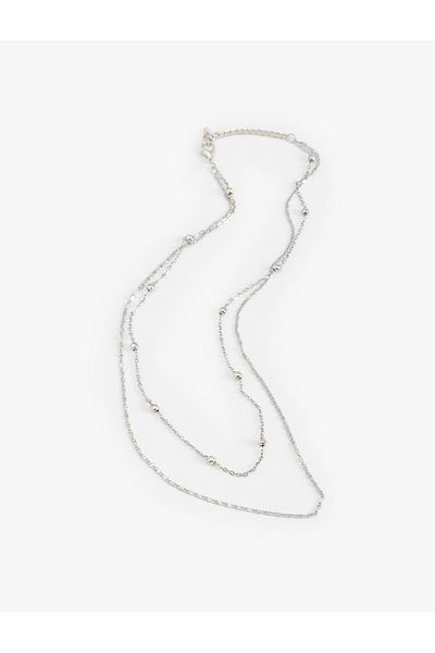 Koton Double Row Chain Detailed Necklace