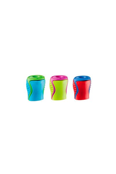 Maped Boogy Single Hole Pencil Sharpener - 3 Different Colors/Pcs
