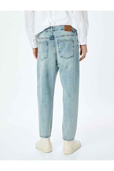 Koton Джинсові штани з регулярною талією вільного крою Steve Jean