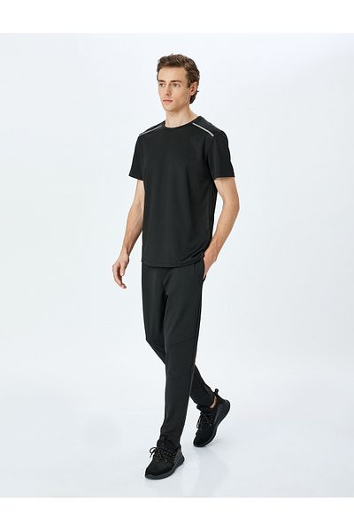 Koton Stitching Detailed Lace up Waist Jogger Sports Sweatpants