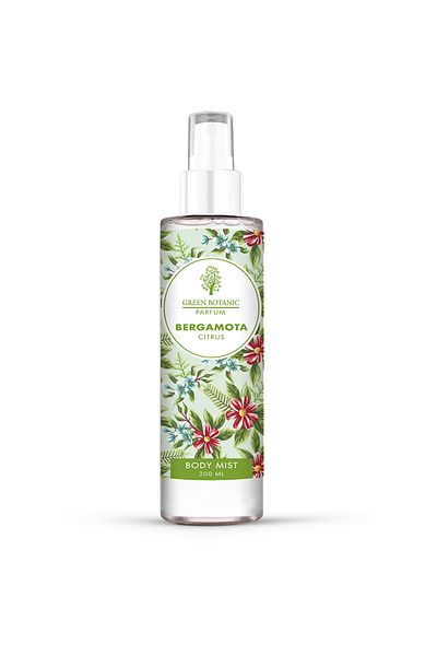 Green Botanic Body Mist, Citrus, 200 ML