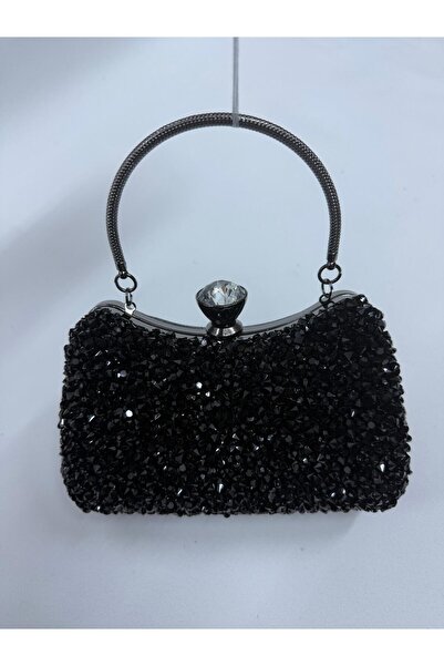 mp michael polo İri taşlı abiye kadın çantası