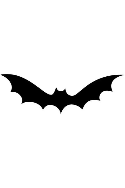 Generic Brand Batman Bat 2 Sticker (Auto-Motor-Laptop-Wall-Decor) 10 x 3 cm