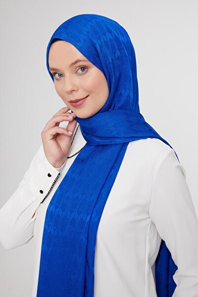 Levidor Saks Geometric Pattern Jacquard Janjan Shawl