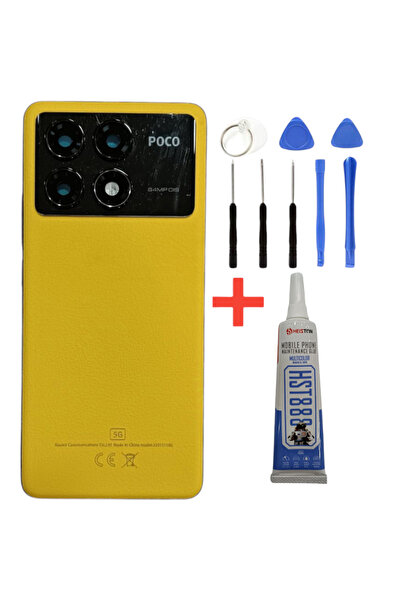 indirimplus Poco X6 Pro Kasa 3 Parça Kapak+Ekran Çıtası  +Yan Çerceve