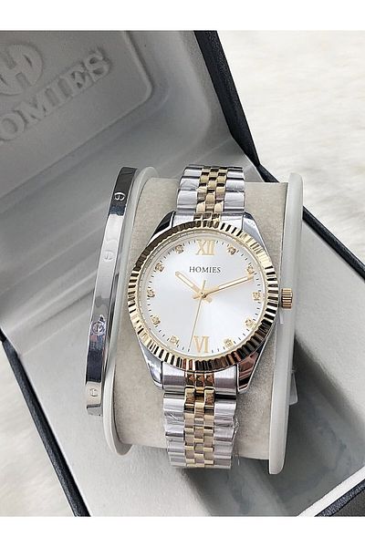 Homies New Season Steel Bracelet Wrist Watch with Gift - Hmsby- 2024121001