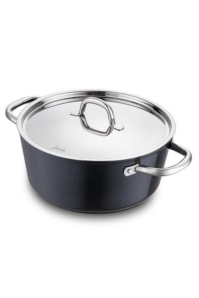 Jumbo Swiss Crystal Black 5 Piece Cookware Set