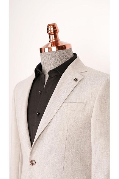 Suit Sartoria Ssa.4328 Model Gray Jacket