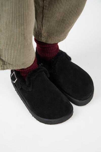 Manijero (Holly 2 Furry Platform) Dámské sandály Sabo s přezkou z pravé kůže s přezkou