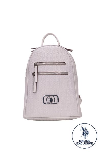U.S. Polo Assn. Us8574 Model A.Gray Women's Backpack - Online Exclusive