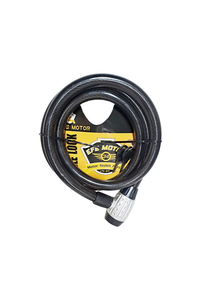 Mototurko Halat Kilit 25 X 200 Cm Büyük Başlı Monero Uyumlu