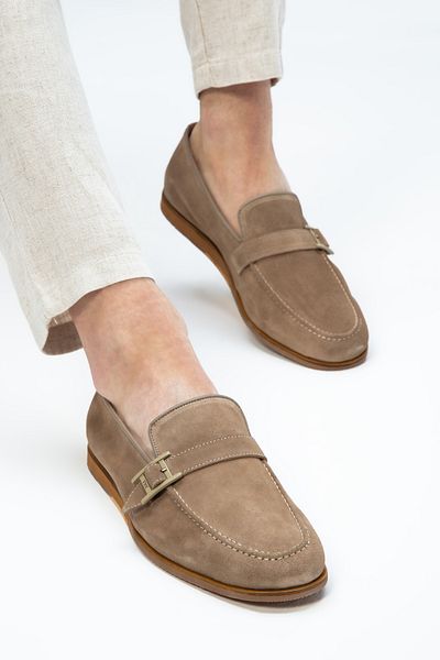 Tamer Tanca Men's Genuine Leather Loafer Shoes 597 3400fm Erk Ayk Y23