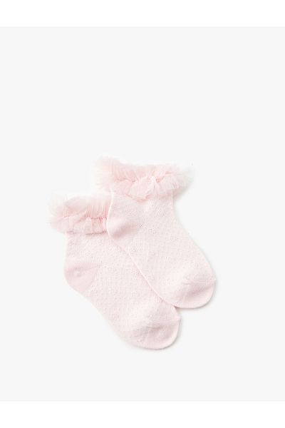 Koton Lace Detailed Socks