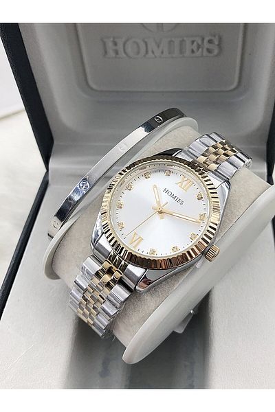 Homies New Season Steel Bracelet Wrist Watch with Gift - Hmsby- 2024121001